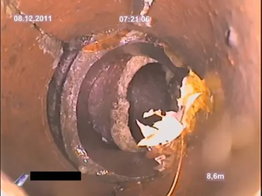 Rohrbruch, Einsturzgefährdung